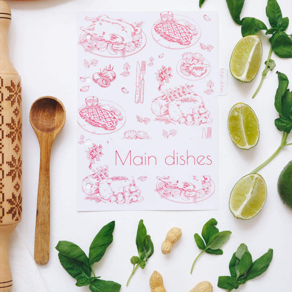 Dividers for Recipe Book - SJB-DIAMOND ELITES