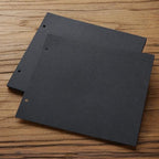 DIY Photo Albums Wedding Photo  Scrapbook 20Pages Cover Self Adhesive Scrapbook Album Case Binding Hardcover Craft Blank Black Page Wedding and Anniversary Family Photo Album Stevvex