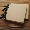 DIY Photo Albums Wedding Photo  Scrapbook 20Pages Cover Self Adhesive Scrapbook Album Case Binding Hardcover Craft Blank Black Page Wedding and Anniversary Family Photo Album Stevvex