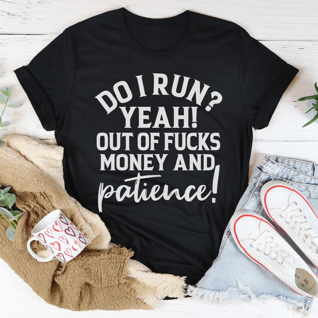 Do I Run Tee Peachy Sunday