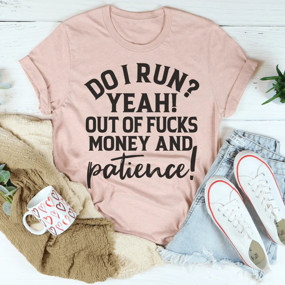 Do I Run Tee Peachy Sunday