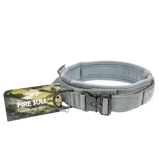 Dog Collar Leash Adjustable Military Nylon Rope Dog Collar Leash Set Adjustable Dog Collars for Medium Large Dogs Durable Pet Collar Nylon Big Dog Collar Training for Medium Large Dogs Accessories Stevvex