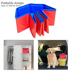 Dog Swimming Pool Foldable Pet Bath Swimming Tub Bathtub Pet Collapsible Bathing Pool for Dogs Cats Kids Big Size Bathing Pool Pet Pool Bathing Tub Outdoor Swimming Pool for Large Small Dogs Stevvex