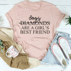 Dogs Are A Girl's Best Friend Tee Peachy Sunday