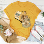 Dogs Happy Pills Tee Peachy Sunday