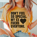 Don't Feel Special Tee Peachy Sunday