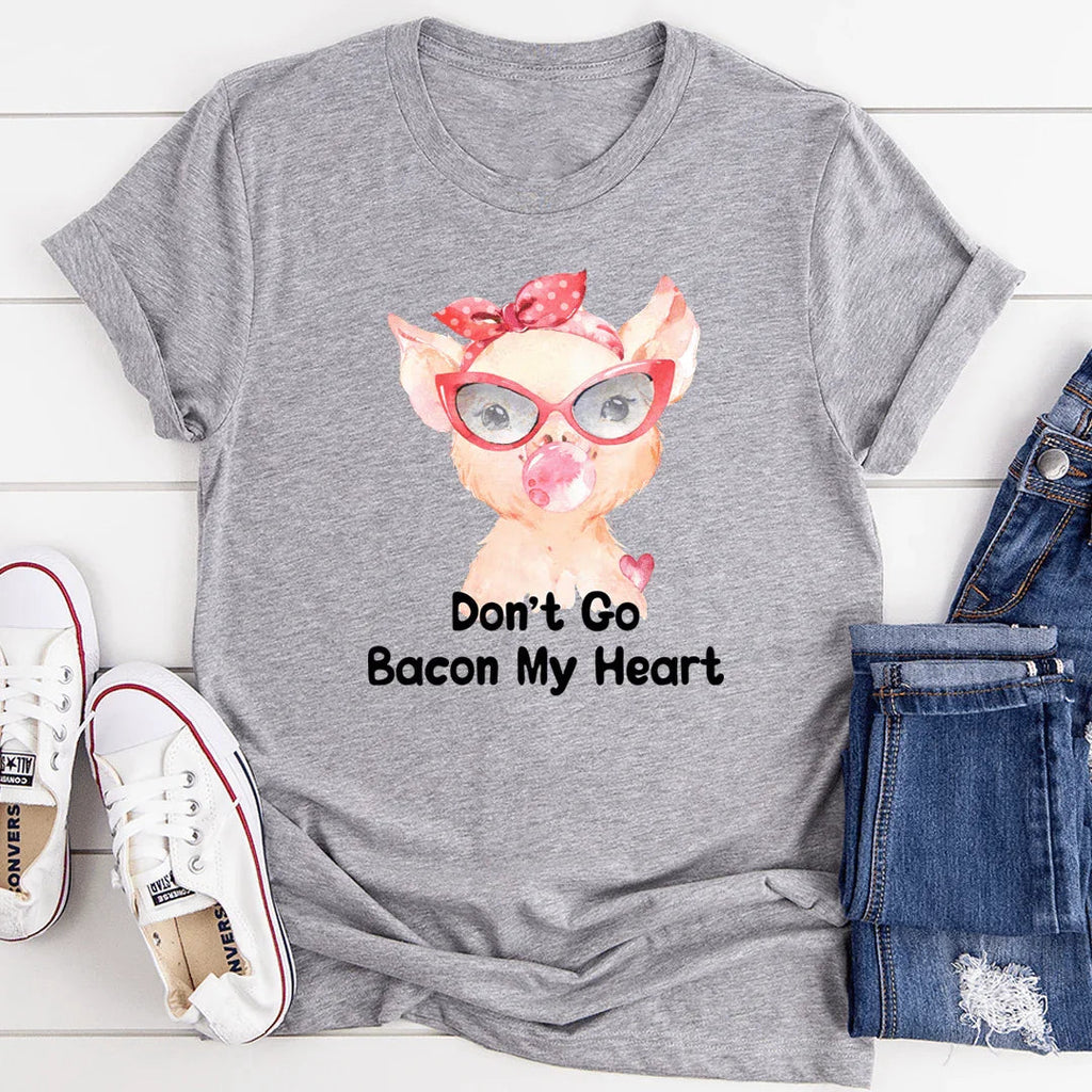 Don't Go Bacon My Heart Tee - SJB-DIAMOND ELITES