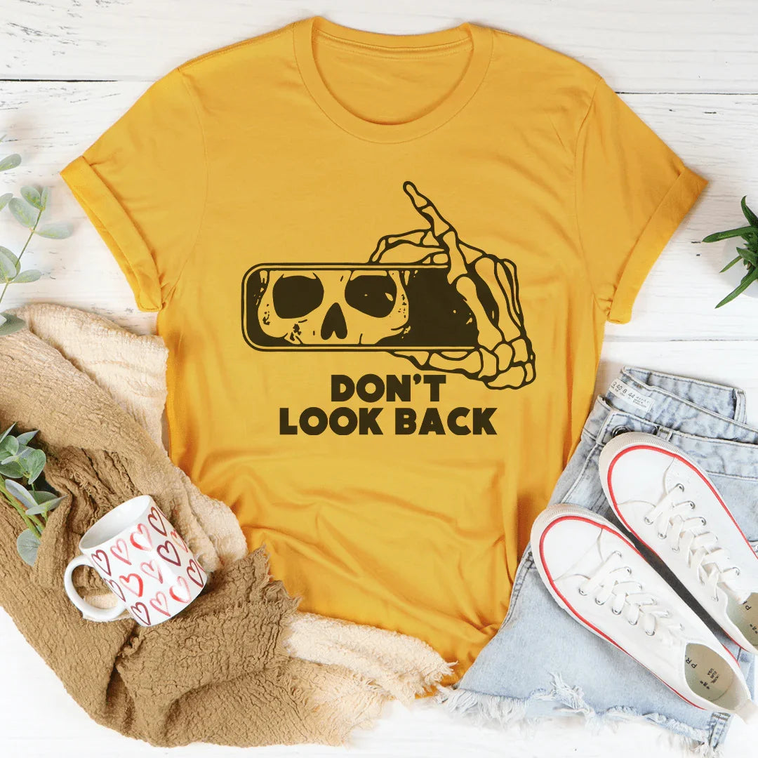 Don't Look Back Tee Peachy Sunday