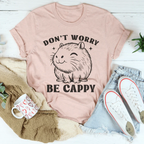 Don't Worry Be Cappy Tee Peachy Sunday