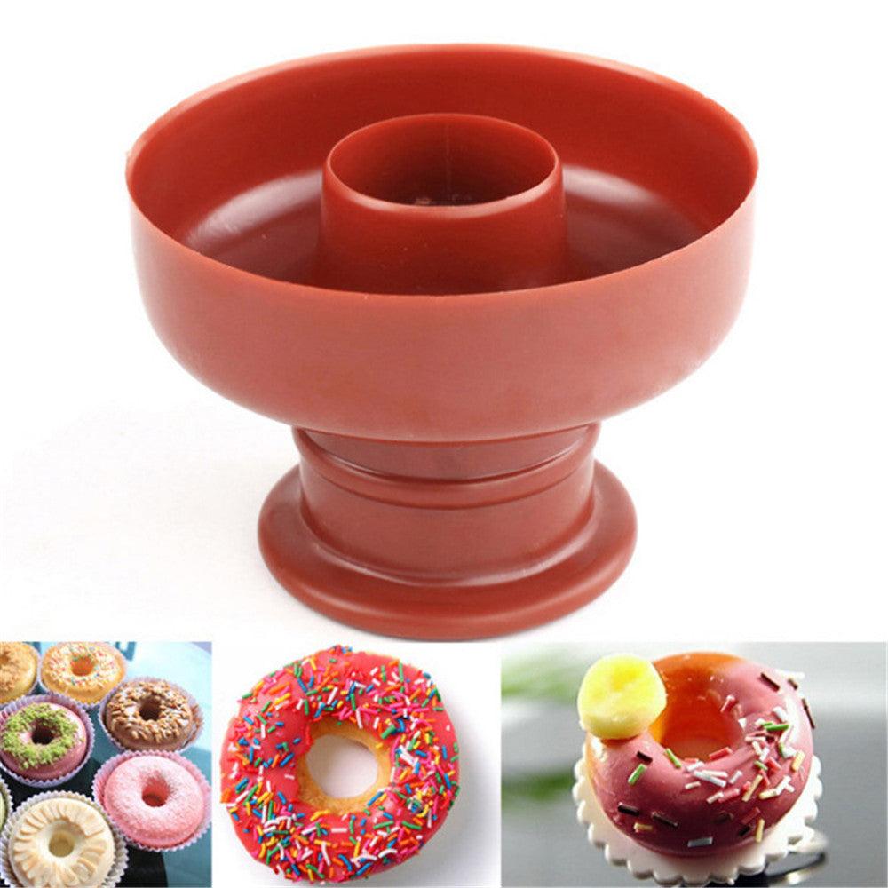 Donut Mold Dessert Fondant Cakes Mold Non-toxic Handmade Sweet Food Bakeware Baking Dish Cookie Cake Tools Donut Cake Maker Mold Donut Mold Non-Stick Bakery Doughnut Cutter Maker Mold Donut Cake Maker Mold Donut Mold Non-Stick Bakery Donut Stevvex