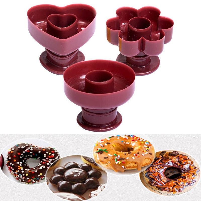 Donut Mold Dessert Fondant Cakes Mold Non-toxic Handmade Sweet Food Bakeware Baking Dish Cookie Cake Tools Donut Cake Maker Mold Donut Mold Non-Stick Bakery Doughnut Cutter Maker Mold Donut Cake Maker Mold Donut Mold Non-Stick Bakery Donut Stevvex