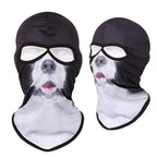 Double Eye Hole Animal Head Hat Horror Role-Playing Full Face Mask Riding Hunting Balaclava Sweat-Absorbent And Breathable Scarf Dustproof Headgear Unisex Cycling Equipment Racing Breather Mask Tactical Airsoft Cap Scarf Mask Ski Hat Spring Summer For Men Stevvex