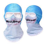 Double Eye Hole Animal Head Hat Horror Role-Playing Full Face Mask Riding Hunting Balaclava Sweat-Absorbent And Breathable Scarf Dustproof Headgear Unisex Cycling Equipment Racing Breather Mask Tactical Airsoft Cap Scarf Mask Ski Hat Spring Summer For Men Stevvex