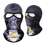 Double Eye Hole Animal Head Hat Horror Role-Playing Full Face Mask Riding Hunting Balaclava Sweat-Absorbent And Breathable Scarf Dustproof Headgear Unisex Cycling Equipment Racing Breather Mask Tactical Airsoft Cap Scarf Mask Ski Hat Spring Summer For Men Stevvex