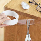 Double Sided Magic Transparent Reusable Waterproof Easy Use Tape Home Accessories Useful Multipurpose Tapes