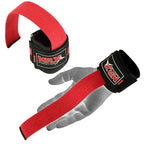 MRX Weight Lifting Bar Straps With Wrist Support Wraps Heavy Duty Bodybuilding Workout Gym Padded Strap Pair - SJB-DIAMOND ELITES
