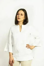 Dark Plum linen oversize top - SJB-DIAMOND ELITES