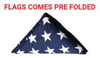 3' X 5' American Pre Folded Flags, Folded American Flag The Military Gift Store
