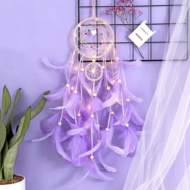 Dream Catcher Decor For Home Kids Room Decoration Wind Chimes Dream Catchers Handmade Hangings For Positivity Can be Used as Home Décor Accents Wall Hangings Garden Car Outdoor Yoga Temple Wind Chime Stevvex