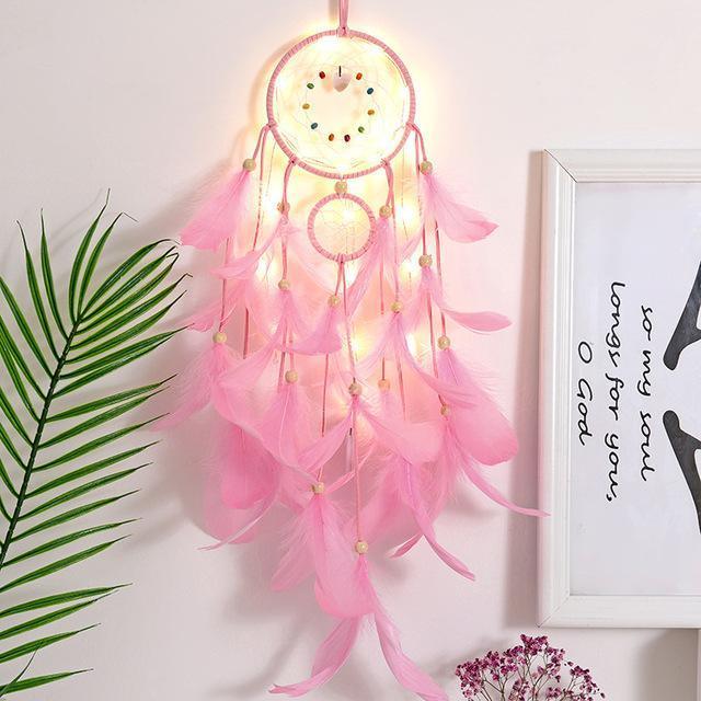 Dream Catcher Decor For Home Kids Room Decoration Wind Chimes Dream Catchers Handmade Hangings For Positivity Can be Used as Home Décor Accents Wall Hangings Garden Car Outdoor Yoga Temple Wind Chime Stevvex