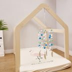 Dream Catcher Decoration Home Wind Chime Bed Bell Children's Girls Room Decor  Newborn Baby Bed Bell Dream Catcher String Pendant Kids Room Decoration Wooden Wind Chime Bed Bell Nursery Crib Bed Bell Baby Bedroom Ceiling Woven Beads Wind Chime Stevvex