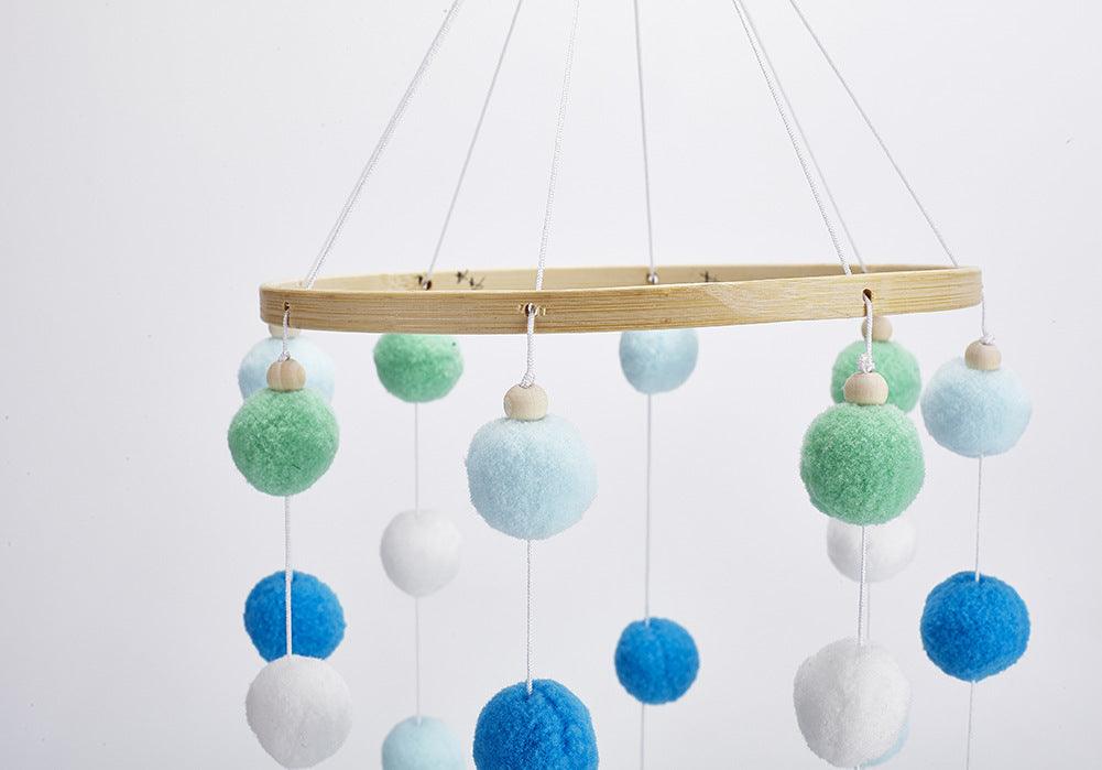 Dream Catcher Decoration Home Wind Chime Bed Bell Children's Girls Room Decor  Newborn Baby Bed Bell Dream Catcher String Pendant Kids Room Decoration Wooden Wind Chime Bed Bell Nursery Crib Bed Bell Baby Bedroom Ceiling Woven Beads Wind Chime Stevvex