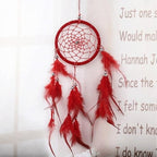 Dream Catcher Led Handmade Dream-catcher Traditional Feather Hanging Home Wall Decoration  Night Dream Catchers  Decor Ornament Wall Hanging Wind Chimes For Home Room Decoration Stevvex