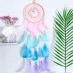Dream Catcher Led Handmade Dream-catcher Traditional Feather Hanging Home Wall Decoration  Night Dream Catchers  Decor Ornament Wall Hanging Wind Chimes For Home Room Decoration Stevvex