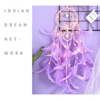 Dream Catcher Led Handmade Dream-catcher Traditional Feather Hanging Home Wall Decoration  Night Dream Catchers  Decor Ornament Wall Hanging Wind Chimes For Home Room Decoration Stevvex
