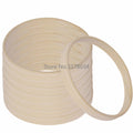 Dream Catcher Ring Round Bamboo Circle Embroidery Hoop Set Bamboo Circle Cross Stitch Hoop Ring Wind Chime DIY Hanging Accessories Wedding Wreath Decor Wall Crafts For Embroidery & Cross Stitch Stevvex