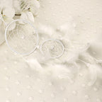 Dream Catcher Room Decor Feather Weaving Catching Up The Dream Angle Dreamcatcher Wind Chimes Indian Style Religious Mascot Dream Catcher for Bedroom, Handmade White Gold Feather Flowers Dream Catchers For Girls Kids Nursery Bedroom Wall Decor Festival Stevvex