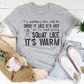Drop It Like It's Hot Tee Peachy Sunday