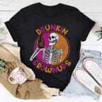 Drunkin Grownups Tee Peachy Sunday