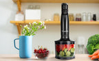 iCucina 4-in-1 Variable Speed Immersion Hand Blender EasyOptionXY LLC