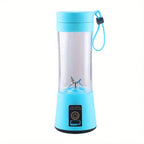 1pc Portable 6 Blades In 3D Juicer Cup, Updated Version Rechargeable Juice Blender Secure Switch Electric Fruit Mixer For Superb Mixing, USB Rechargeable EasyOptionXY LLC
