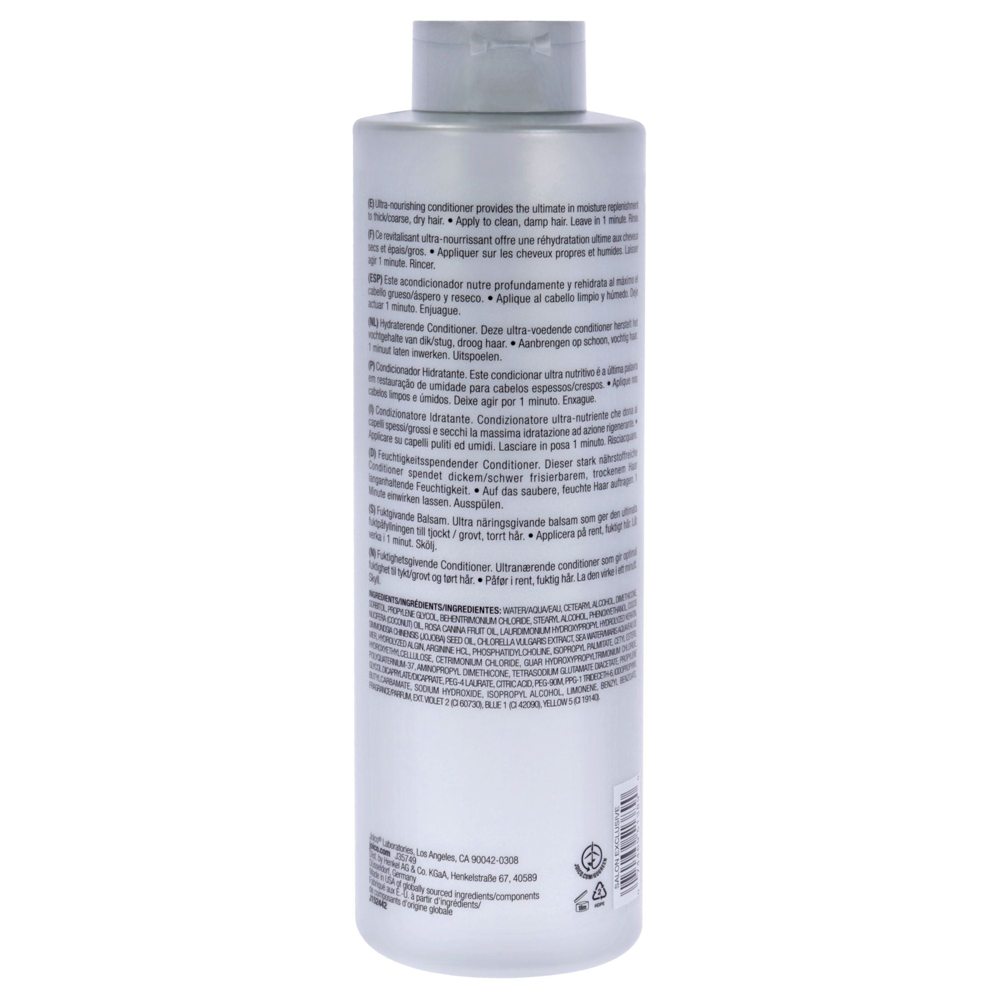 Moisture Recovery Conditioner by Joico for Unisex - 33.8 oz Conditioner EasyOptionXY LLC