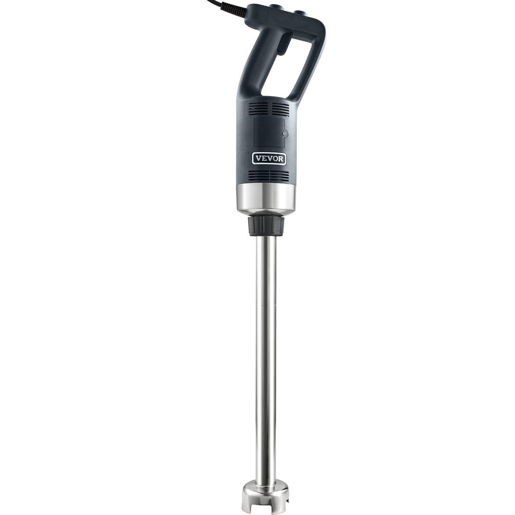 VEVOR Commercial Immersion Blender, 500 Watt Heavy Duty Hand Mixer, Variable Speed Kitchen Stick Mixer with 304 Stainless Steel Blade, Multi-Purpose Portable Mixer for Soup, Smoothie, Puree, Baby Food