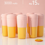 Portable Juicer for Shakes and Smoothie USB Rechargeable EasyOptionXY LLC