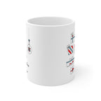 Merry Christmas Mug with Stockings and Presents EasyOptionXY LLC