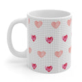 Floating Hearts Logo Mug