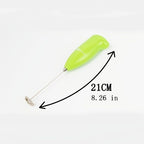 1pc Upgraded Mini Handheld Milk Frother for Coffee and More - Battery Operated Mixer and Blender for Frappe, Latte, Milk, Matcha - Perfect for On-the-Go Brewing