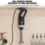 VEVOR Commercial Immersion Blender, 500 Watt Heavy Duty Hand Mixer, Variable Speed Kitchen Stick Mixer with 304 Stainless Steel Blade, Multi-Purpose Portable Mixer for Soup, Smoothie, Puree, Baby Food EasyOptionXY LLC