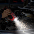 Portable Car Jump Starter Air Compressor 1500A 400PSI Car Battery Charger Jump Starter Power Bank LED Flashlight Digital Tire Inflator for 4.0L Gasoline Or 2.0L Diesel Engine