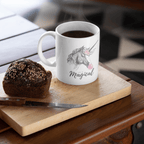 Unicorn Bubble Gum Life is Magical Mug EasyOptionXY LLC