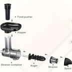 Juicer Attachments, Juicers, Cold Press Juicer Parts (excluding machines and cups) for all models of KitchenTreasure Stand Mixers. Compatible with all KitchenTreasure desktop blenders and Mixables