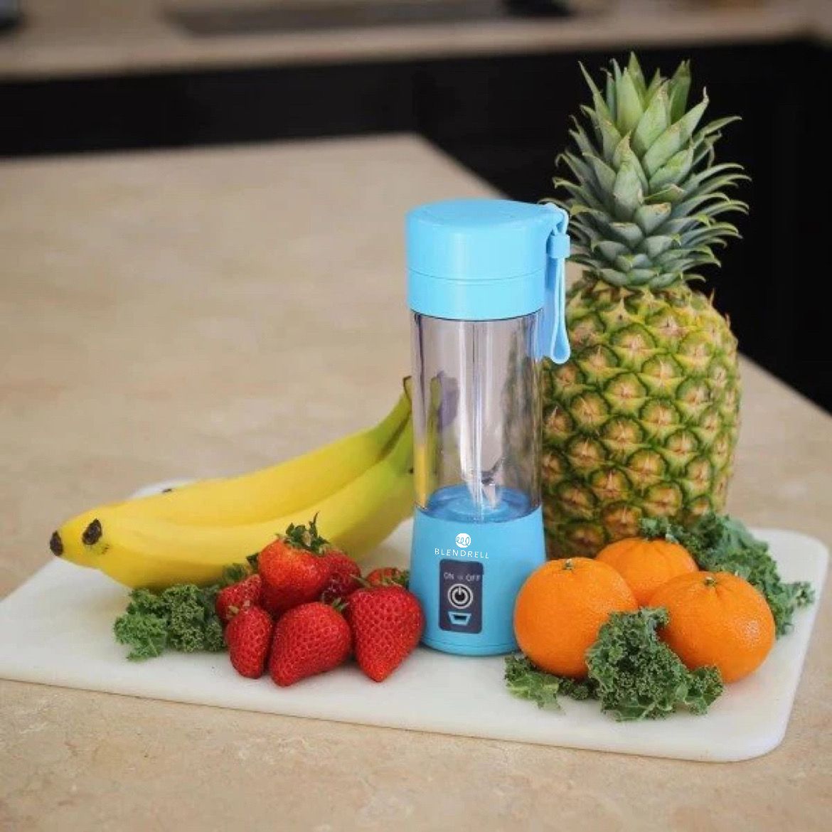 Portable Handheld USB Electric Juice Blender 6 Blades Deluxe Version by Blendrell  Perfect portable tool EasyOptionXY LLC