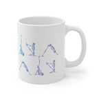 Skeleton in Yoga Poses Mug EasyOptionXY LLC