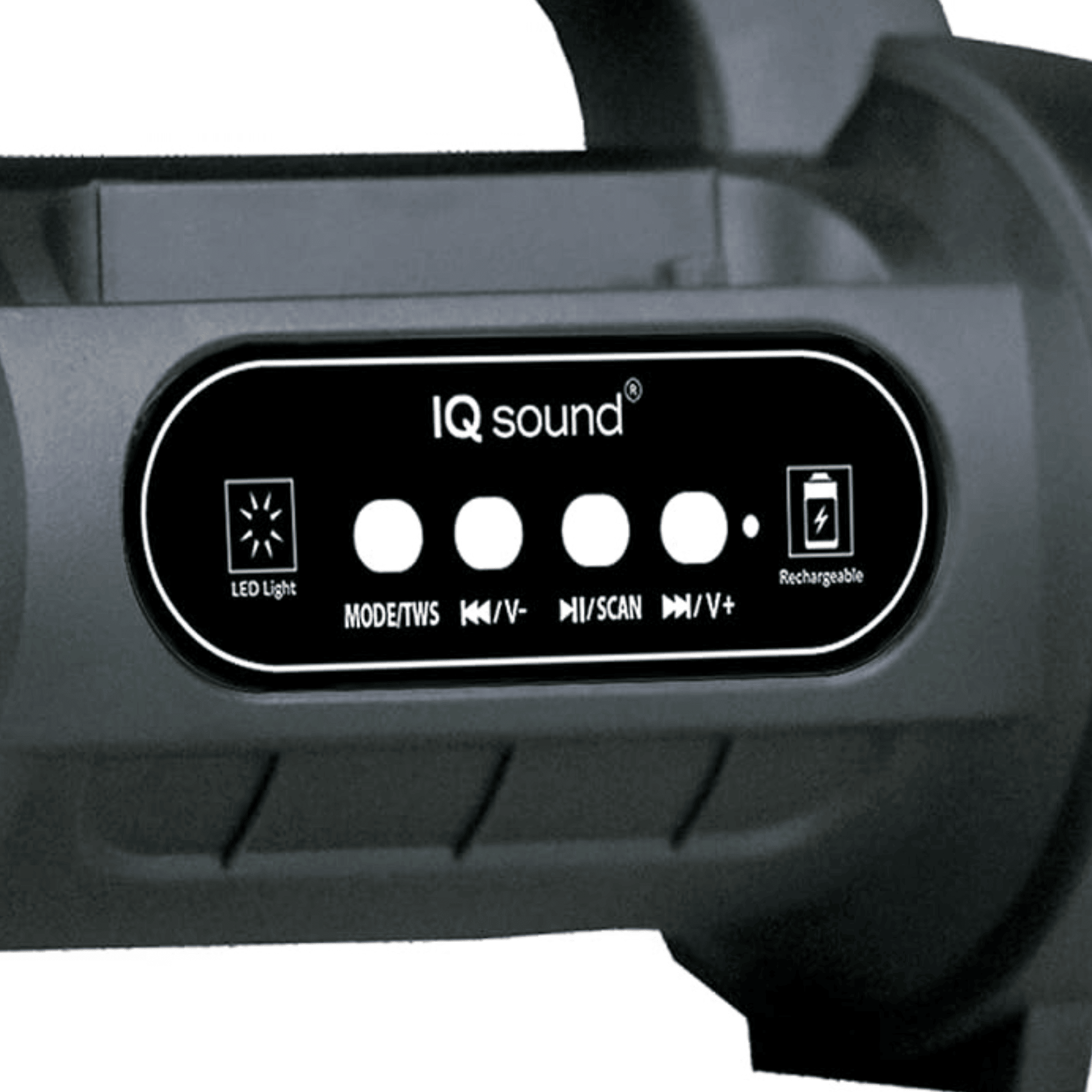 Supersonic 4" Bluetooth TWS Speaker with FM Radio & Flashlight EasyOptionXY LLC
