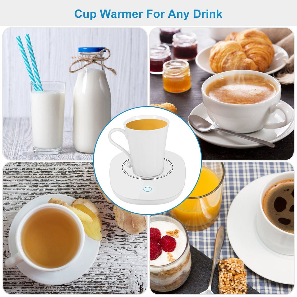 Coffee Mug Warmer Cup Warmer Auto Shut Off Coffee Tea Milk Electric Heater Pad Office Home Desk Coffee Mug Warmer EasyOptionXY LLC