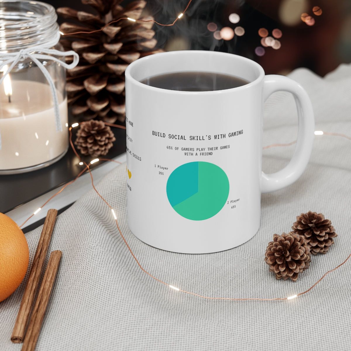 Gamers Infograph Mug EasyOptionXY LLC